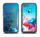 The Vibrant Pelican Scenery Apple iPhone 6/6s Plus LifeProof Fre Case Skin Set