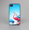 The Vibrant Pelican Scenery Skin-Sert for the Apple iPhone 4-4s Skin-Sert Case