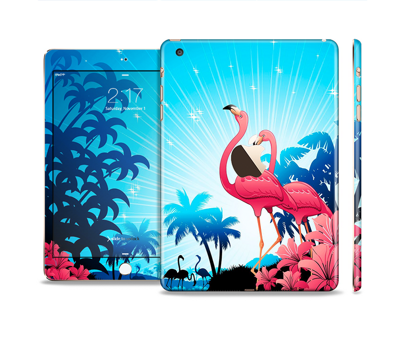The Vibrant Pelican Scenery Full Body Skin Set for the Apple iPad Mini 3
