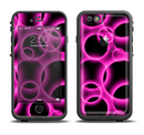The Vibrant Pink Glowing Cells Apple iPhone 6/6s LifeProof Fre Case Skin Set