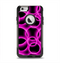 The Vibrant Pink Glowing Cells Apple iPhone 6 Otterbox Commuter Case Skin Set