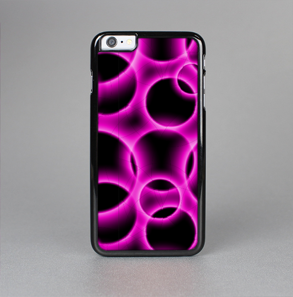 The Vibrant Pink Glowing Cells Skin-Sert for the Apple iPhone 6 Plus Skin-Sert Case
