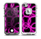 The Vibrant Pink Glowing Cells Skin for the iPhone 5-5s fre LifeProof Case