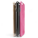 The Vibrant Pink Layers of Chevron iPhone 6/6s or 6/6s Plus 2-Piece Hybrid INK-Fuzed Case