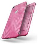 The Vibrant Pink Layers of Chevron  - Skin-kit for the iPhone 8 or 8 Plus