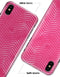 The Vibrant Pink Layers of Chevron  - iPhone X Clipit Case