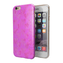 The Vibrant Pink Tiny Hearts of a Whole iPhone 6/6s or 6/6s Plus 2-Piece Hybrid INK-Fuzed Case