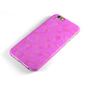 The Vibrant Pink Tiny Hearts of a Whole iPhone 6/6s or 6/6s Plus 2-Piece Hybrid INK-Fuzed Case