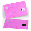 The Vibrant Pink Tiny Hearts of a Whole - Premium Protective Decal Skin-Kit for the Apple Credit Card