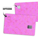 The Vibrant Pink Tiny Hearts of a Whole - Premium Protective Decal Skin-Kit for the Apple Credit Card