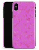 The Vibrant Pink Tiny Hearts of a Whole - iPhone X Clipit Case