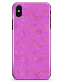 The Vibrant Pink Tiny Hearts of a Whole - iPhone X Clipit Case