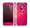 The Vibrant Pink & White Branch Illustration Skin Set for the Apple iPhone 5