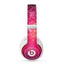 The Vibrant Pink & White Branch Illustration Skin for the Beats by Dre Studio (2013+ Version) Headphones