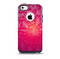 The Vibrant Pink & White Branch Illustration Skin for the iPhone 5c OtterBox Commuter Case