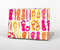The Vibrant Pink & Yellow Flip-Flop Vector Skin Set for the Apple MacBook Pro 15" with Retina Display