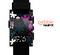 The Vibrant Pink & Blue Vector Floral Skin for the Pebble SmartWatch