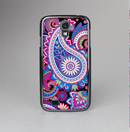 The Vibrant Purple Paisley V5 Skin-Sert Case for the Samsung Galaxy S4
