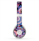 The Vibrant Purple Paisley V5 Skin for the Beats by Dre Solo 2 Headphones