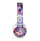 The Vibrant Purple Paisley V5 Skin for the Beats by Dre Studio (2013+ Version) Headphones