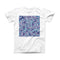 The Vibrant Purple Toned Sproutaneous ink-Fuzed Front Spot Graphic Unisex Soft-Fitted Tee Shirt