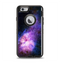 The Vibrant Purple and Blue Nebula Apple iPhone 6 Otterbox Defender Case Skin Set