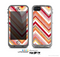 The Vibrant Red & Yellow Sharp Layered Chevron Pattern Skin for the Apple iPhone 5c LifeProof Case