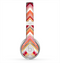 The Vibrant Red & Yellow Sharp Layered Chevron Pattern Skin for the Beats by Dre Solo 2 Headphones