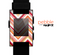 The Vibrant Red & Yellow Sharp Layered Chevron Pattern Skin for the Pebble SmartWatch