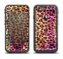 The Vibrant Striped Cheetah Animal Print Apple iPhone 6/6s LifeProof Fre Case Skin Set