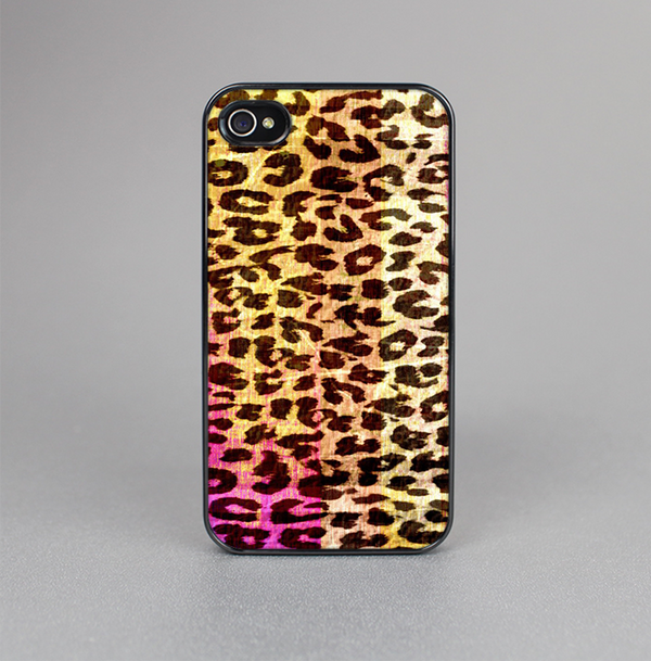 The Vibrant Striped Cheetah Animal Print Skin-Sert for the Apple iPhone 4-4s Skin-Sert Case