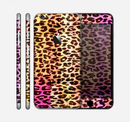 The Vibrant Striped Cheetah Animal Print Skin for the Apple iPhone 6 Plus