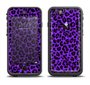 The Vibrant Violet Leopard Print Apple iPhone 6/6s LifeProof Fre Case Skin Set