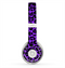 The Vibrant Violet Leopard Print Skin for the Beats by Dre Solo 2 Headphones