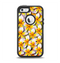 The Vibrant Yellow Flower Pattern Apple iPhone 5-5s Otterbox Defender Case Skin Set