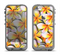 The Vibrant Yellow Flower Pattern Apple iPhone 5c LifeProof Fre Case Skin Set