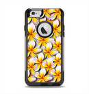 The Vibrant Yellow Flower Pattern Apple iPhone 6 Otterbox Commuter Case Skin Set