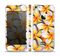 The Vibrant Yellow Flower Pattern Skin Set for the Apple iPhone 5