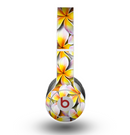 The Vibrant Yellow Flower Pattern Skin for the Beats by Dre Original Solo-Solo HD Headphones