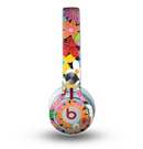 The Vibrant vector Flower Petals Skin for the Beats by Dre Mixr Headphones