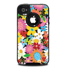 The Vibrant vector Flower Petals Skin for the iPhone 4-4s OtterBox Commuter Case