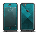 The Vinatge Blue Overlapping Cubes Apple iPhone 6/6s LifeProof Fre Case Skin Set