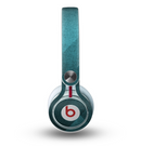 The Vinatge Blue Overlapping Cubes Skin for the Beats by Dre Mixr Headphones