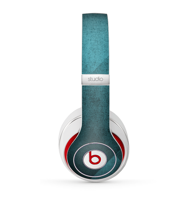 The Vinatge Blue Overlapping Cubes Skin for the Beats by Dre Studio (2013+ Version) Headphones