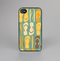 The Vinatge Blue & Yellow Flip-Flops Skin-Sert for the Apple iPhone 4-4s Skin-Sert Case