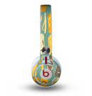 The Vinatge Blue & Yellow Flip-Flops Skin for the Beats by Dre Mixr Headphones