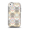 The Vintage Abstract Owl Tan Pattern Apple iPhone 5c Otterbox Symmetry Case Skin Set