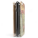 The Vintage African Map iPhone 6/6s or 6/6s Plus 2-Piece Hybrid INK-Fuzed Case