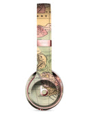 The Vintage African Map Full-Body Skin Kit for the Beats by Dre Solo 3 Wireless Headphones