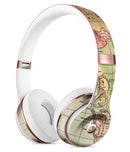 The Vintage African Map Full-Body Skin Kit for the Beats by Dre Solo 3 Wireless Headphones
